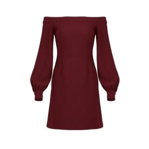 🔥Jill Stuart Off Shoulder Long Sleeve Dress